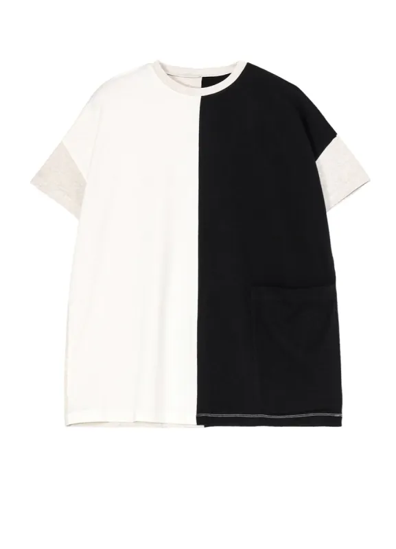 40/2 COTTON JERSEY CENTER SWITCHING SHIRTS sold by Yohji Yamamoto