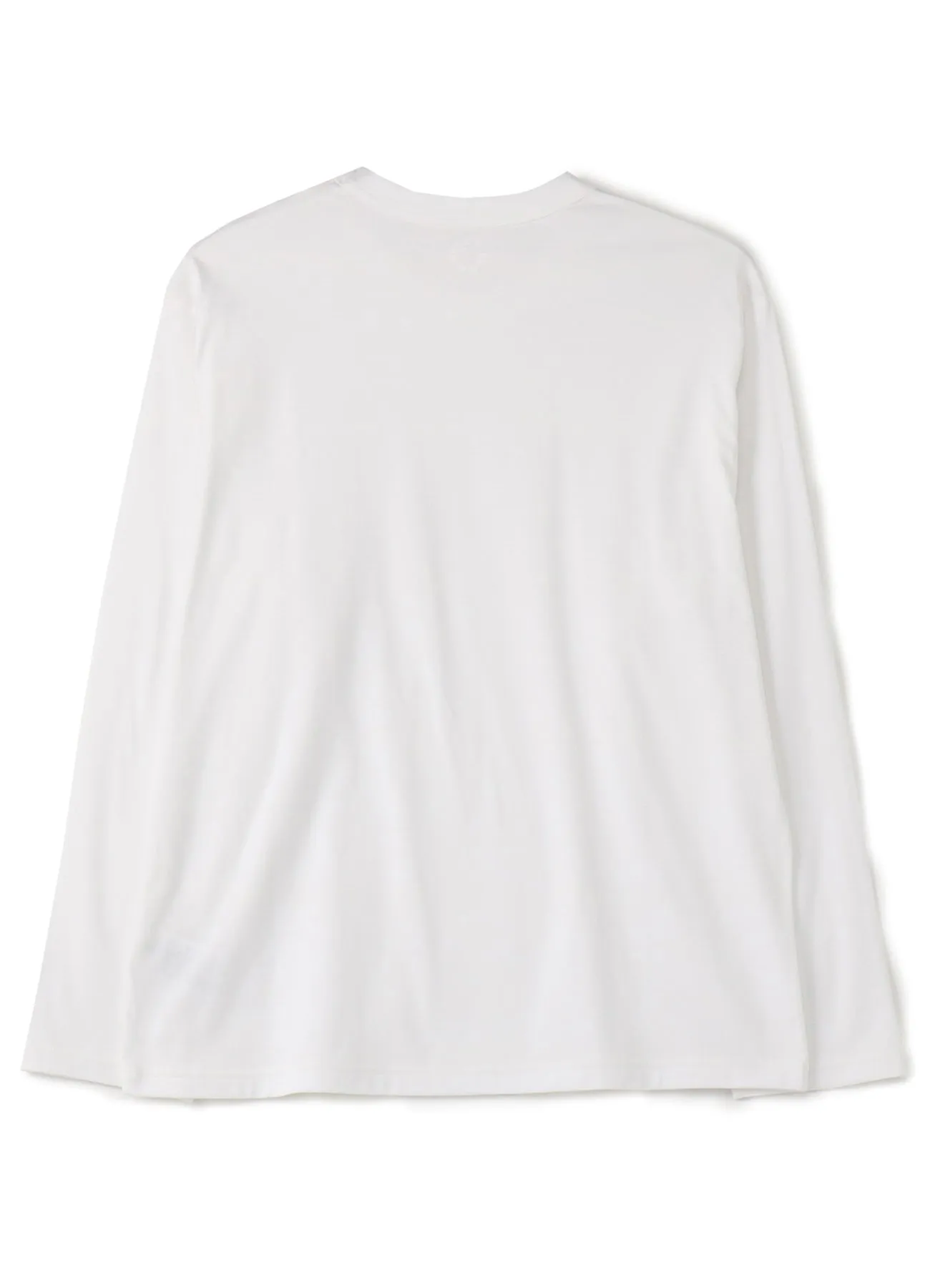 60/2 COTTON SUVIN GIZA JERSEY LONG SLEEVE T-SHIRT (L) sold by Yohji Yamamoto product image thumbnail 3