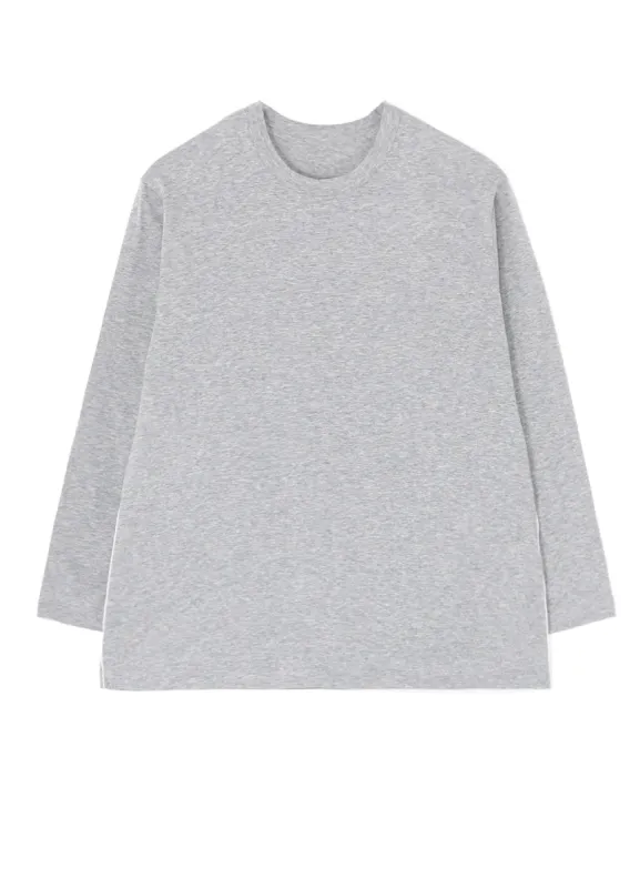 30/1 ORGANIC COTTON JERSEY CREW NECK SHIRT (L) sold by Yohji Yamamoto