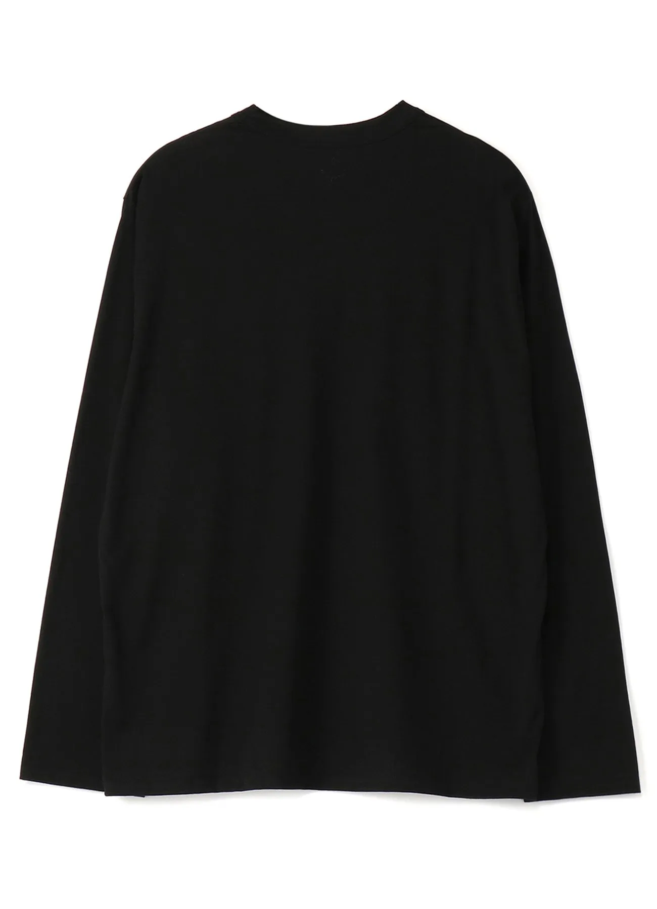 60/2 COTTON SUVIN GIZA JERSEY LONG SLEEVE T-SHIRT (L) sold by Yohji Yamamoto product image thumbnail 3