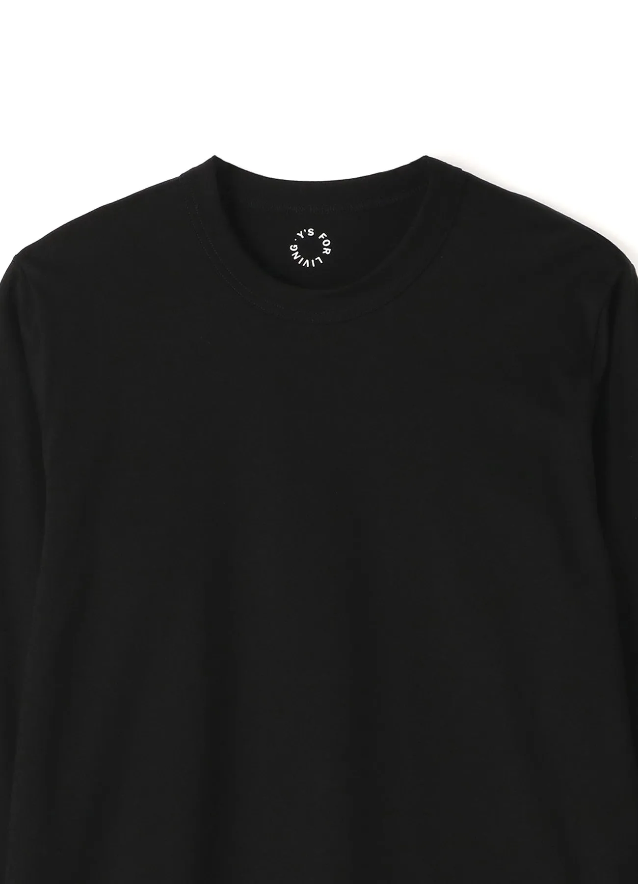 60/2 COTTON SUVIN GIZA JERSEY LONG SLEEVE T-SHIRT (L) sold by Yohji Yamamoto product image thumbnail 4