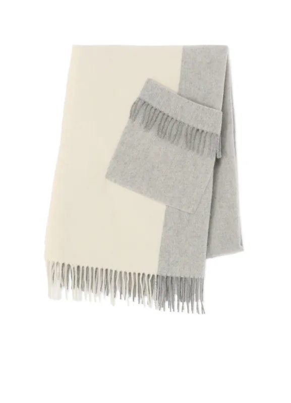 FULLING WOOL SHAWL sold by Yohji Yamamoto