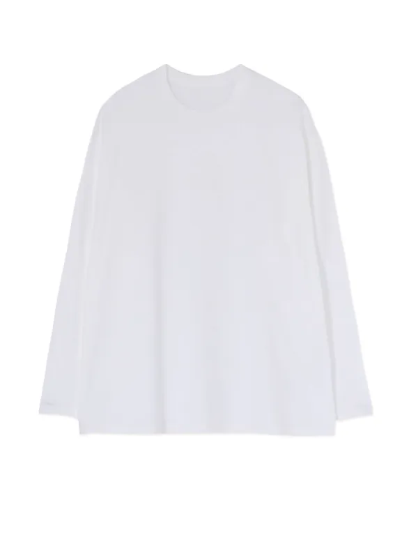 40/2 COTTON JERSEY LONG SLEEVE T-SHIRT (L) sold by Yohji Yamamoto