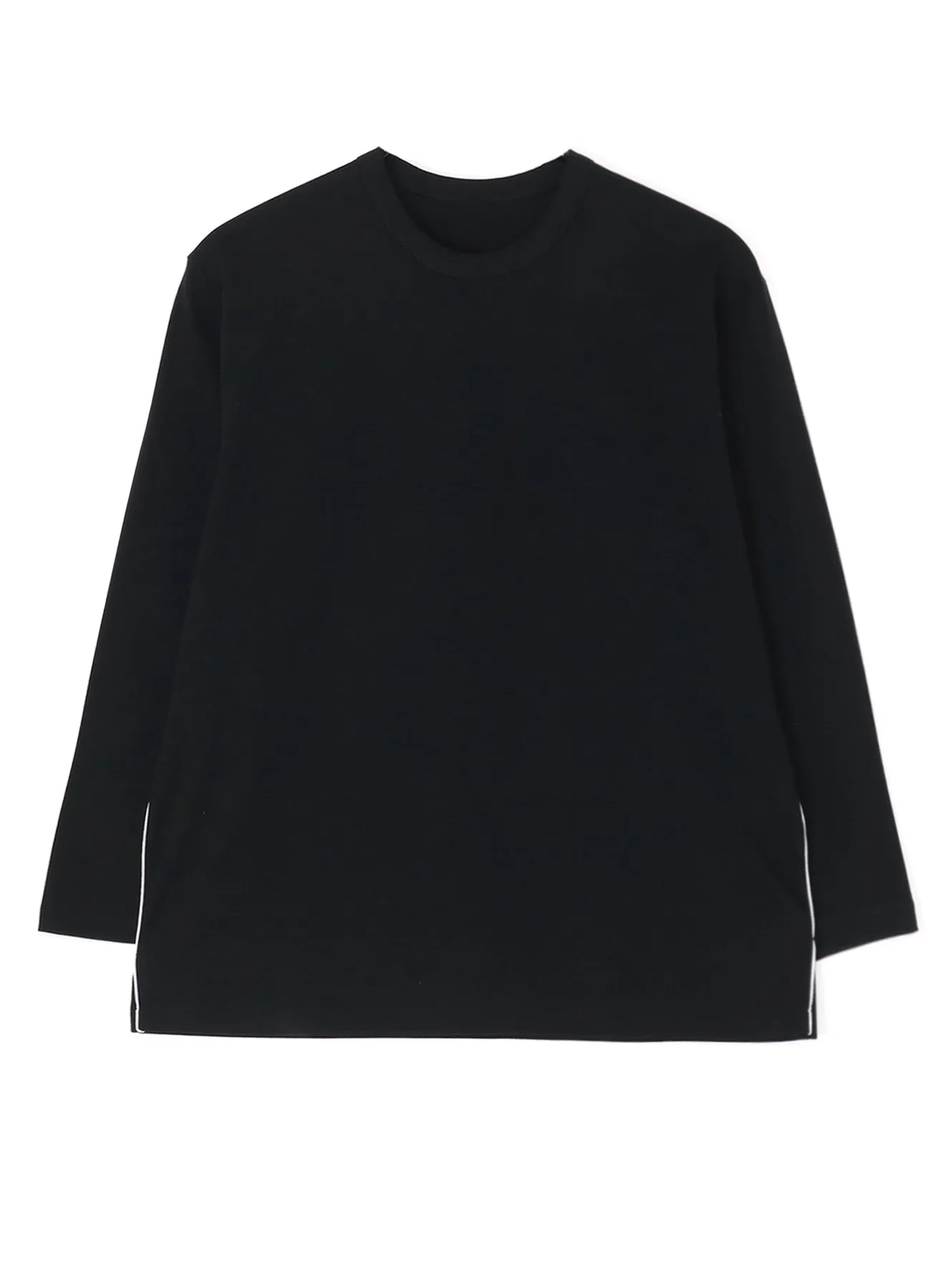 30/1 ORGANIC COTTON JERSEY CREW NECK SHIRT (L) sold by Yohji Yamamoto product image thumbnail 2