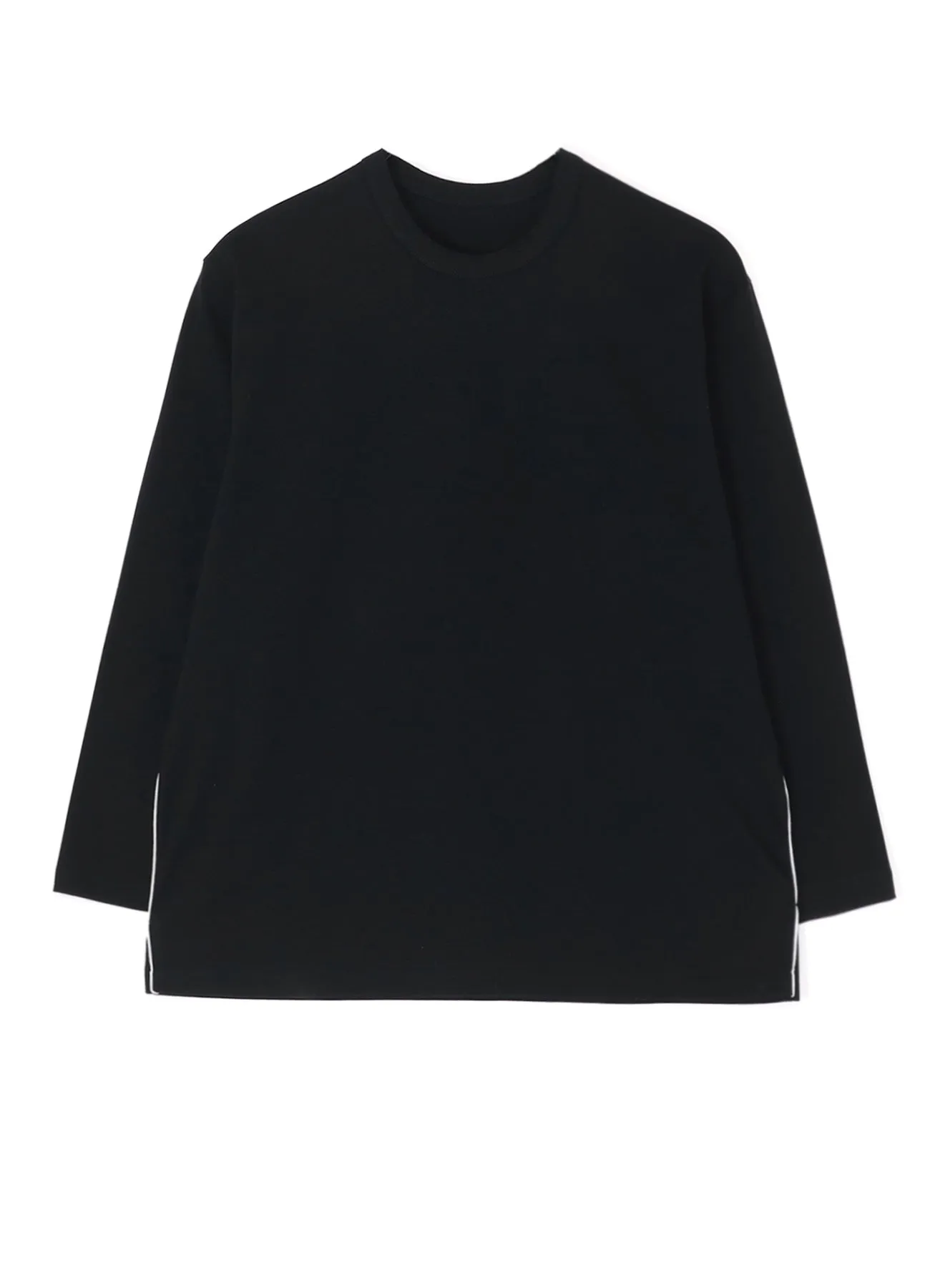 30/1 ORGANIC COTTON JERSEY CREW NECK SHIRT (L) sold by Yohji Yamamoto