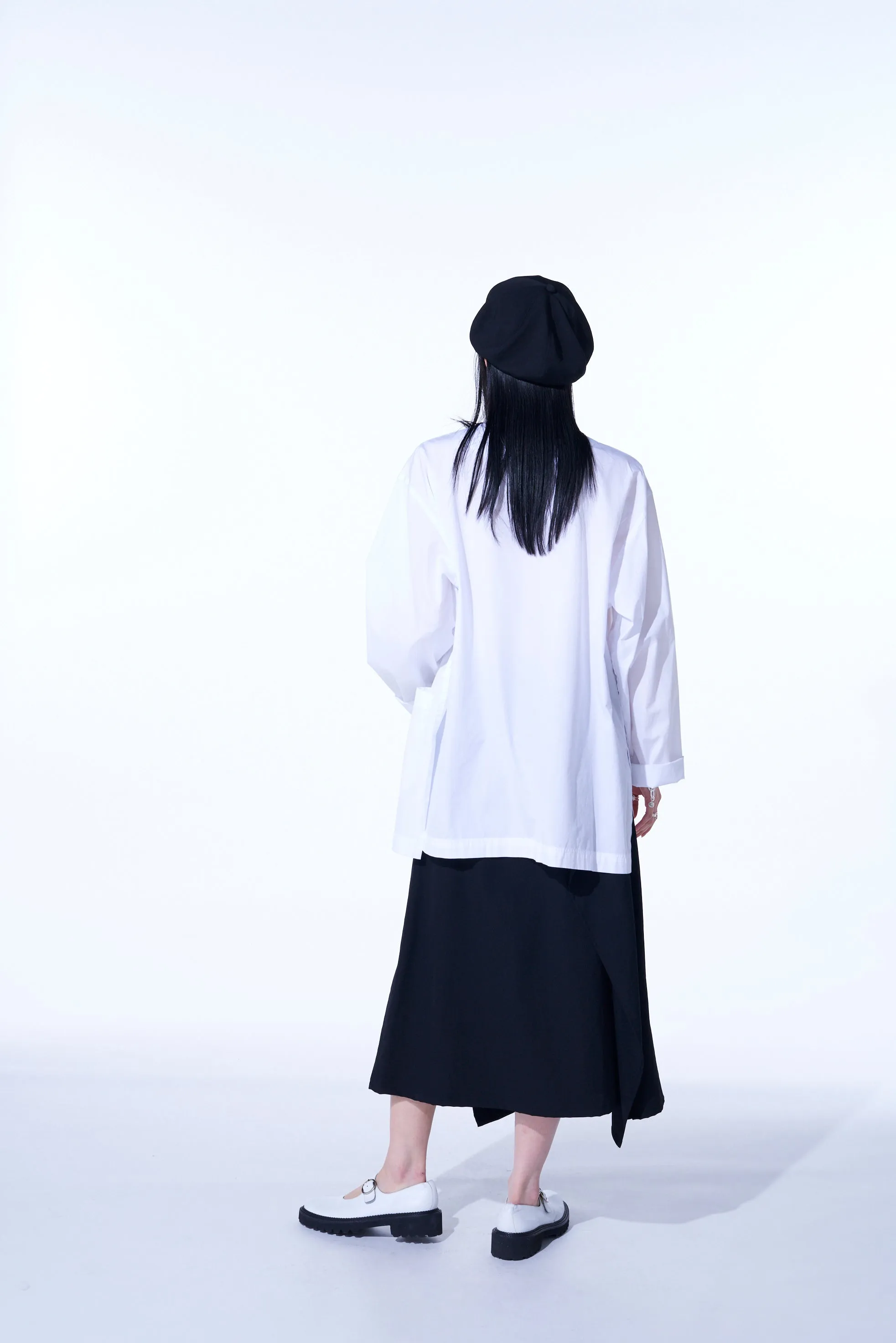 COTTON BROAD CLOTH CHINA JACKET sold by Yohji Yamamoto product image thumbnail 4