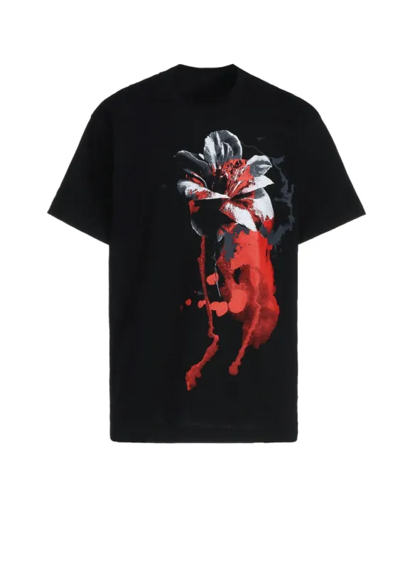 LILY FLOWER GRAPHIC T-SHIRT sold by Yohji Yamamoto