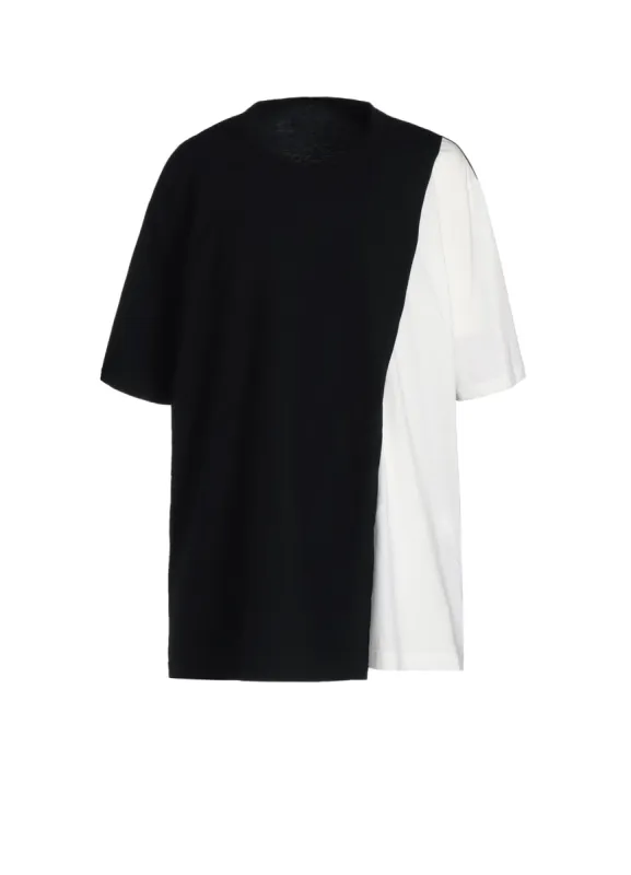 COLOR-SWITCHED LAYERED T-SHIRT sold by Yohji Yamamoto