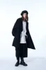 COTTON TWILL FLAME DOUBLE DRAPE COAT sold by Yohji Yamamoto