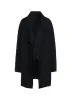 COTTON TWILL FLAME DOUBLE DRAPE COAT sold by Yohji Yamamoto