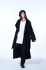 COTTON TWILL FLAME DOUBLE DRAPE COAT sold by Yohji Yamamoto