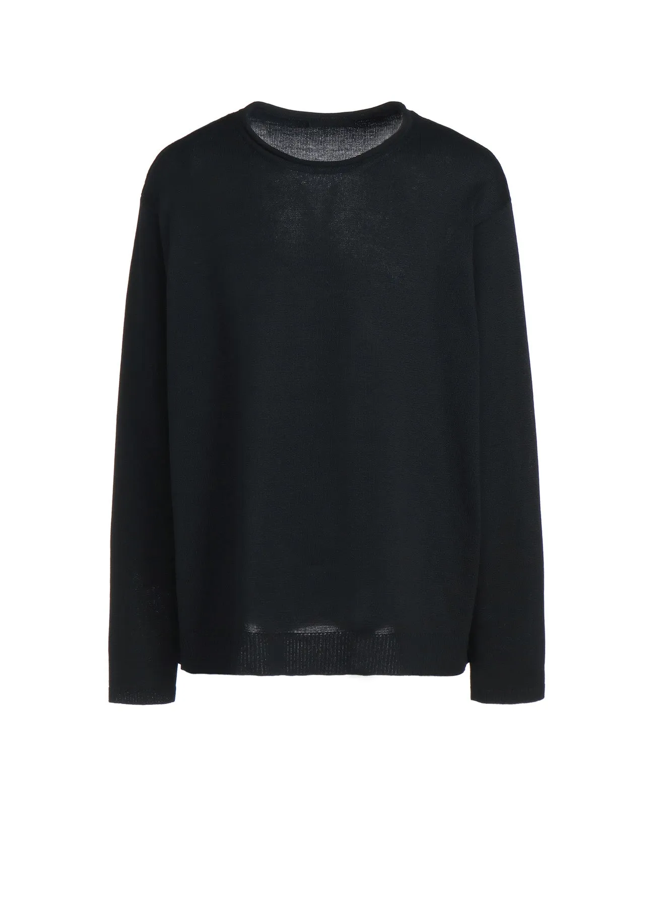 BLENDED YARN PULLOVER KINT WITH KNIT WITH OUTSEAM DESIGN sold by Yohji Yamamoto