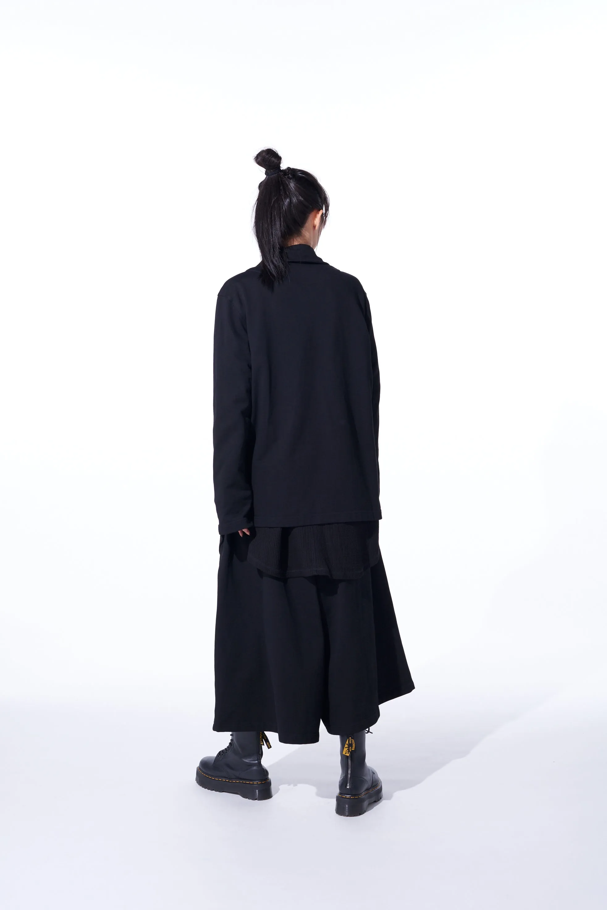 COTTON FLEECE SHAWL COLLAR CARDIGAN sold by Yohji Yamamoto product image thumbnail 4