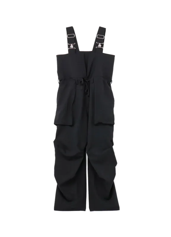 PE/STRETCH TWILL ZIP POCKET PARACHUTE DECK PANTS sold by Yohji Yamamoto
