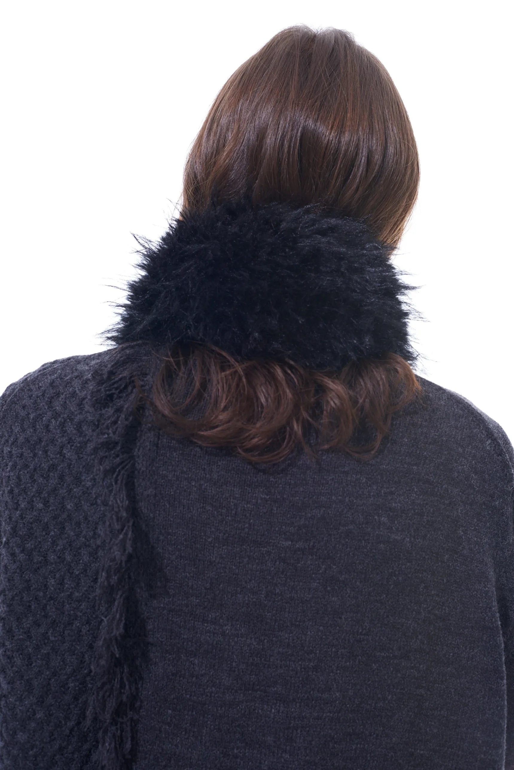 SHAGGY FUR NECK WARMER sold by Yohji Yamamoto product image thumbnail 4