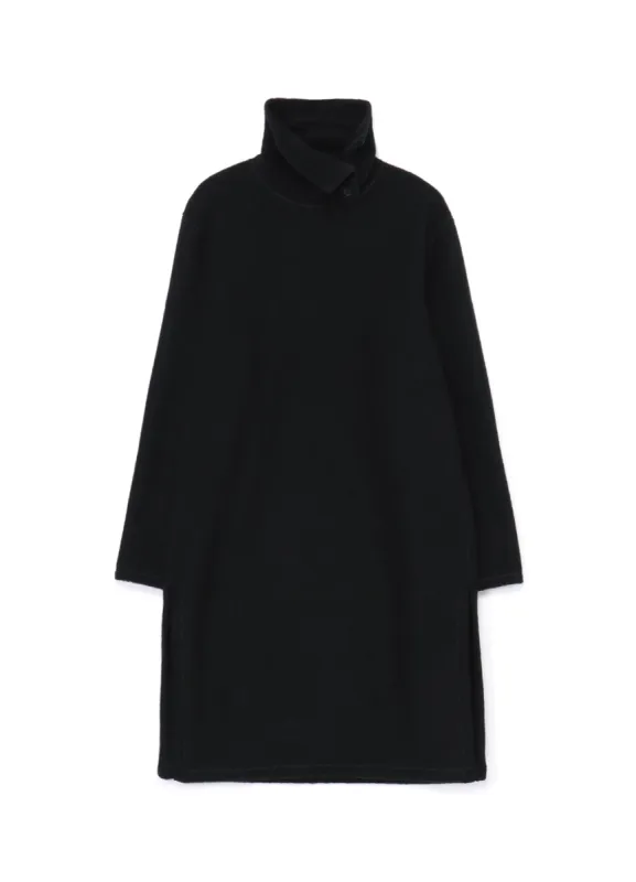 PE/W SLIVER JERSEY TURTLENECK LONG PULLOVER sold by Yohji Yamamoto