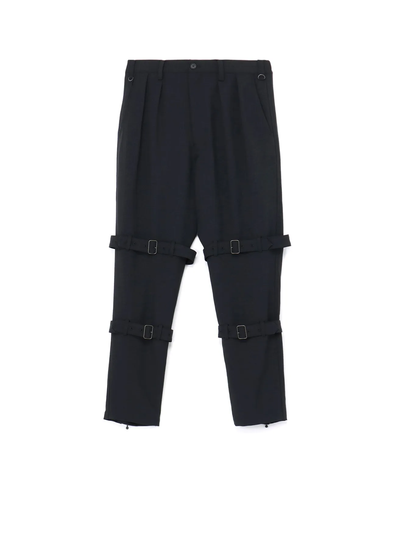 PE/STRETCH TWILL BANDAGE TAPERED PANTS sold by Yohji Yamamoto