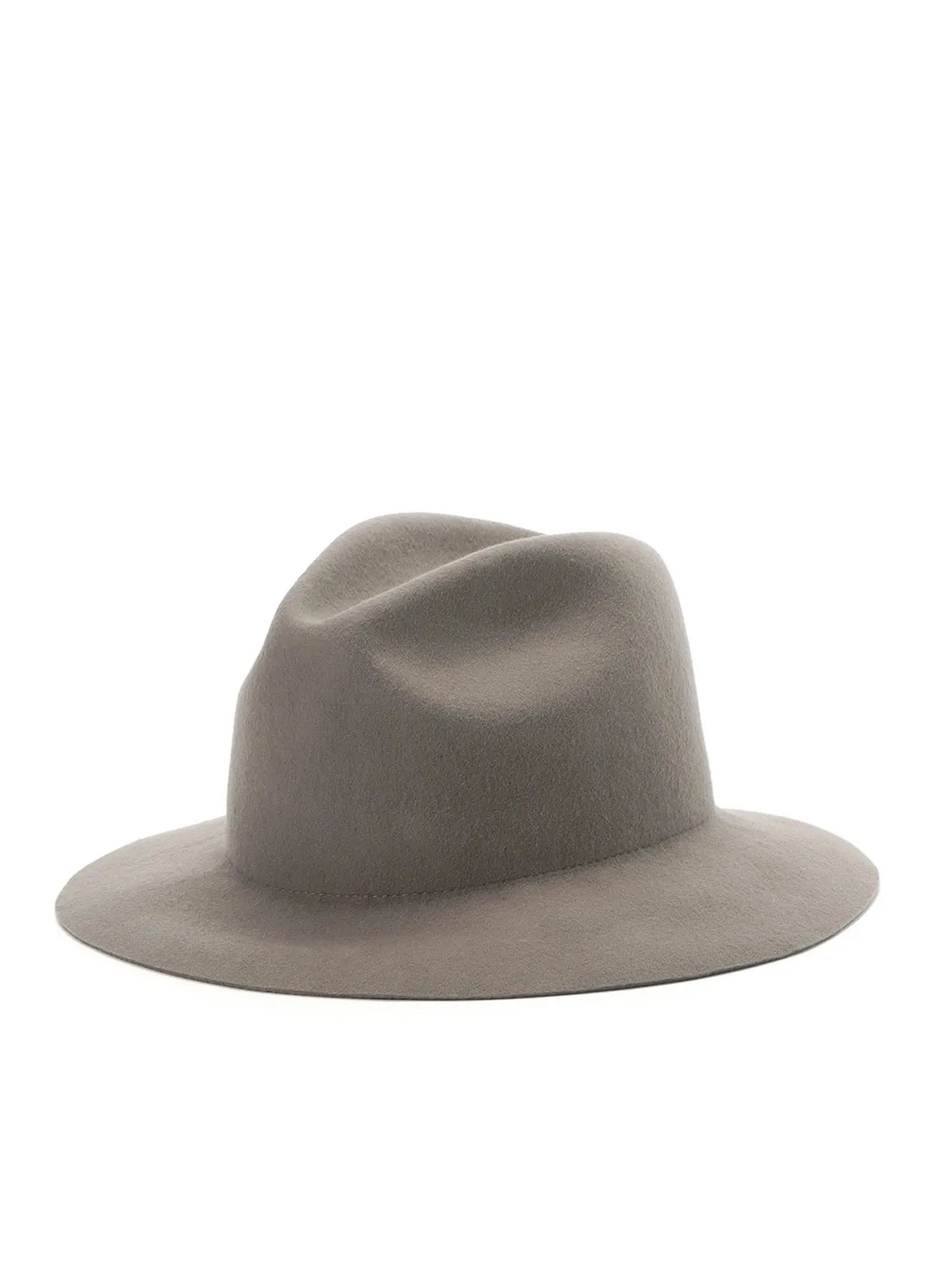 WOOL FELT LONG BRIM SOFT HAT sold by Yohji Yamamoto