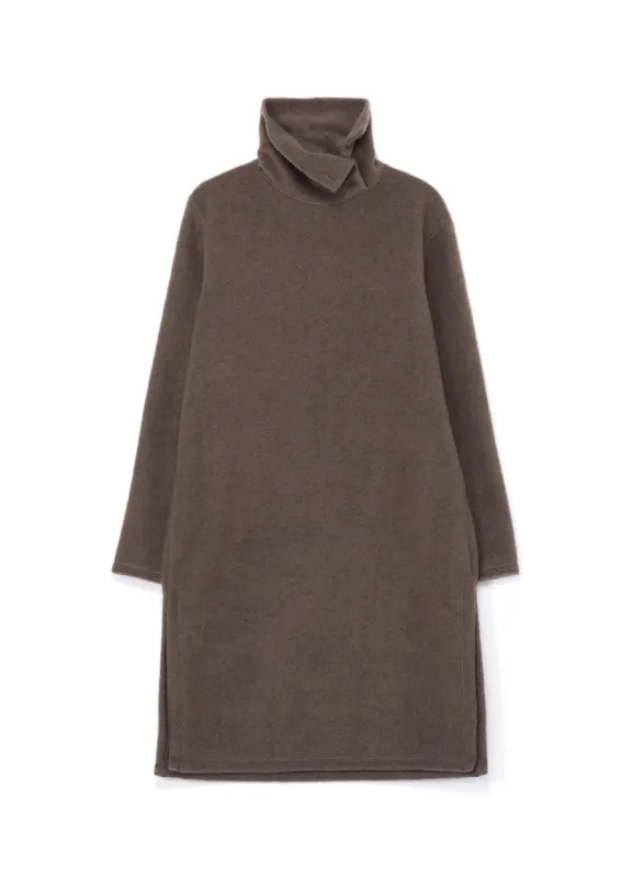 PE/W SLIVER JERSEY TURTLENECK LONG PULLOVER sold by Yohji Yamamoto