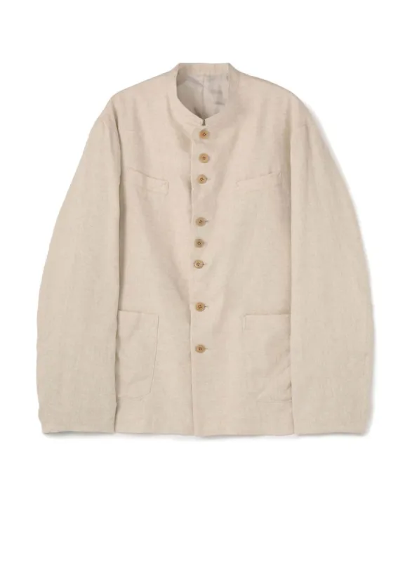 LI/C WASHER TWILL TIE DYE  STAND 2WAY 8BS BIG JACKET sold by Yohji Yamamoto