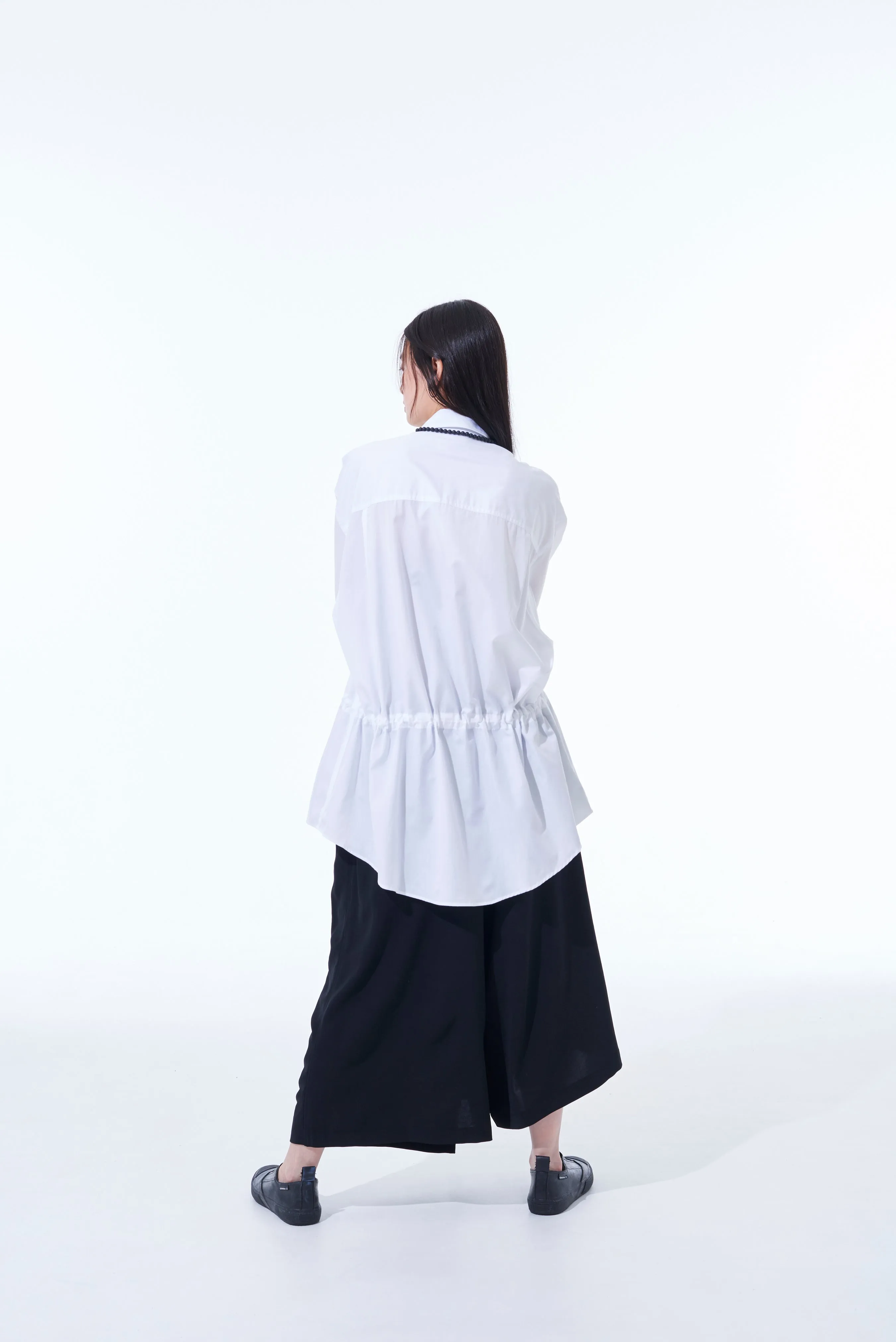 COTTON BROAD CLOTH MODS COAT-INSPIRED SHIRT sold by Yohji Yamamoto product image thumbnail 4