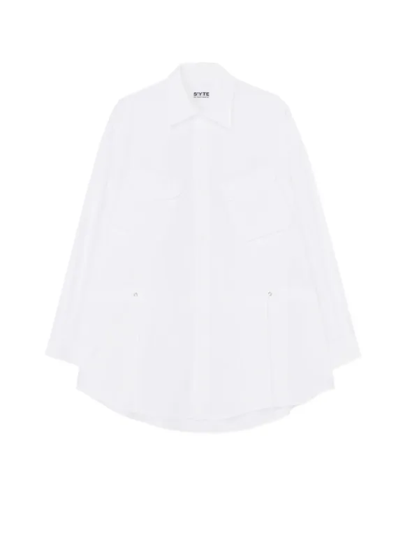 COTTON BROAD CLOTH MODS COAT-INSPIRED SHIRT sold by Yohji Yamamoto