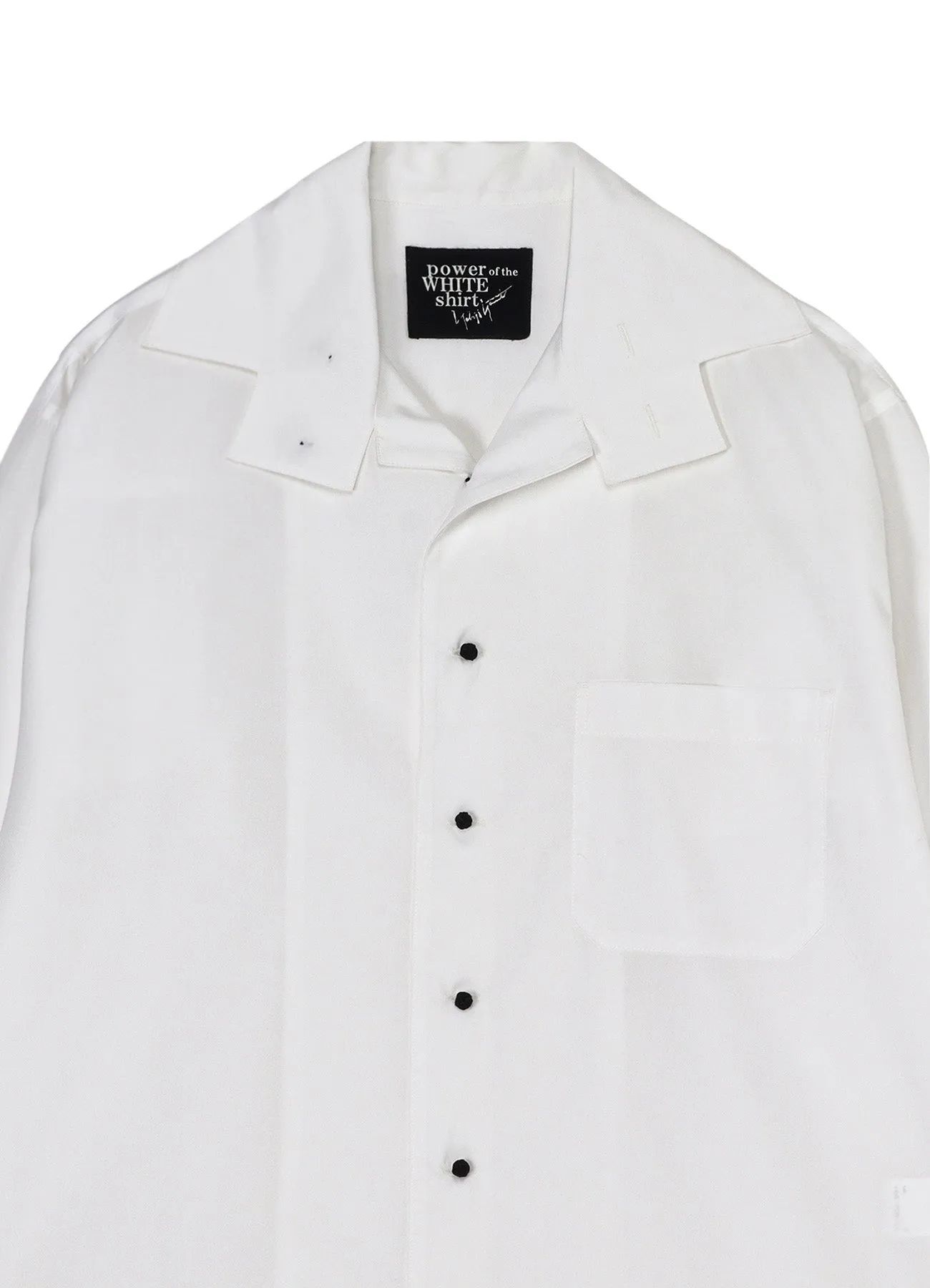 P・100/2 BROAD KNOT BUTTONS SHIRT sold by Yohji Yamamoto product image thumbnail 5