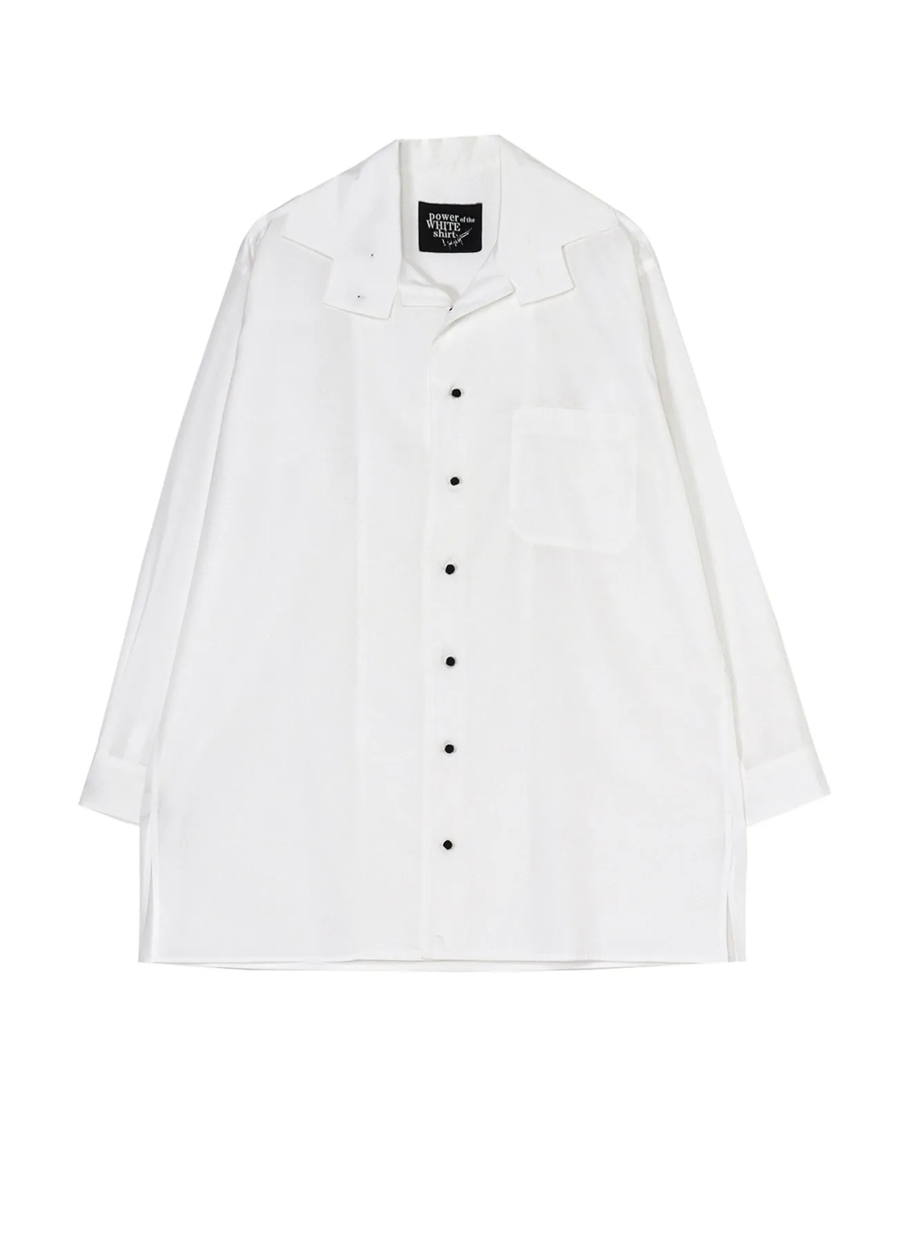 P・100/2 BROAD KNOT BUTTONS SHIRT sold by Yohji Yamamoto