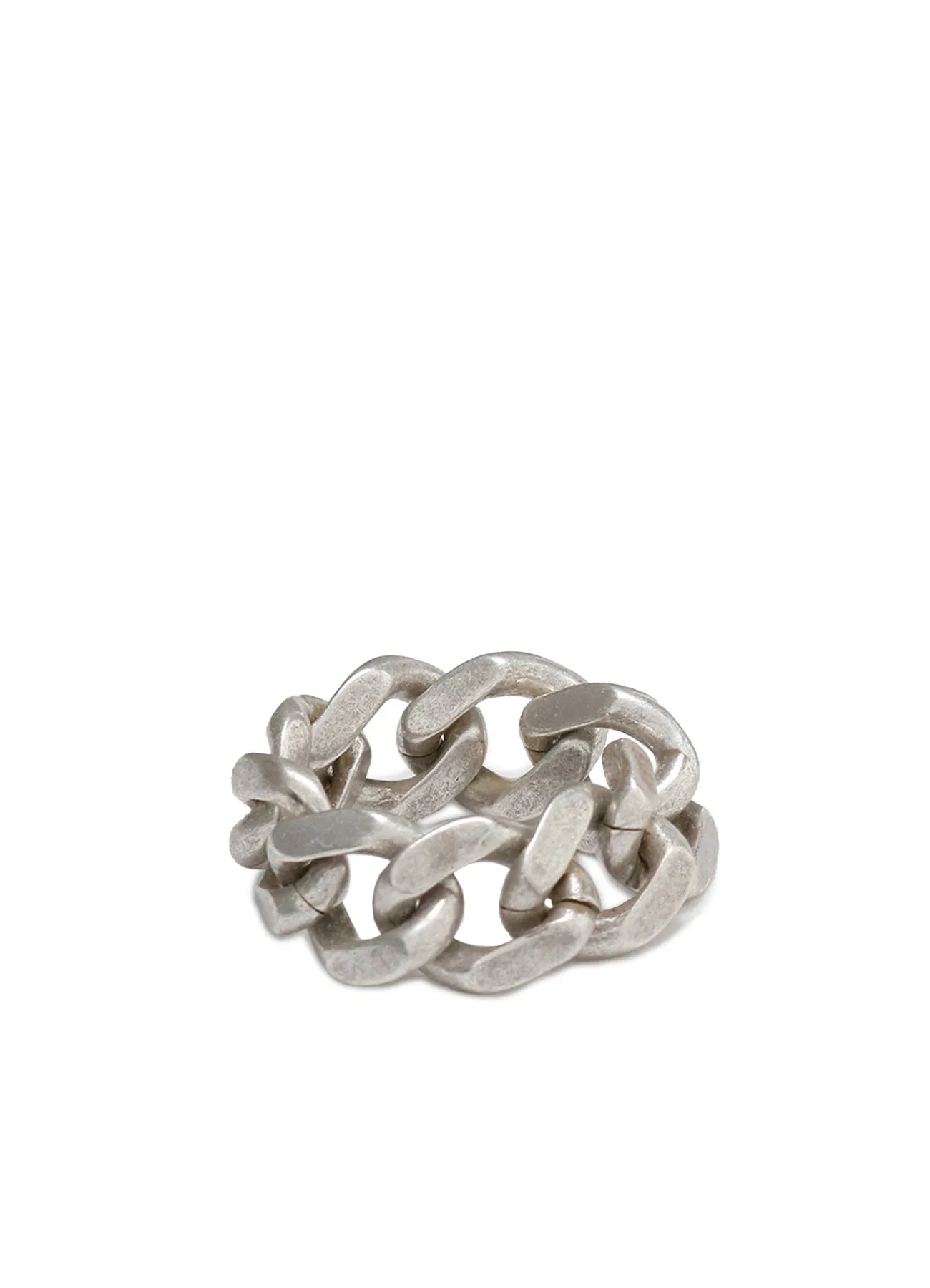 BRASS CURVED CHAIN RING sold by Yohji Yamamoto