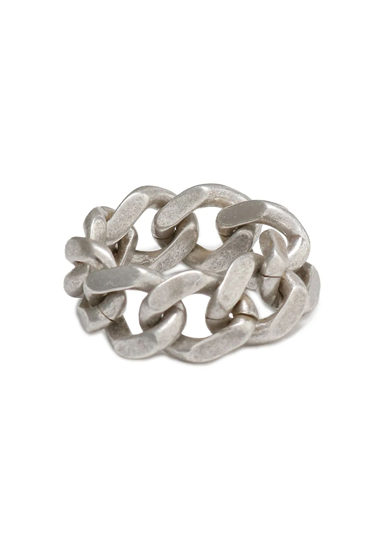 BRASS CURVED CHAIN RING sold by Yohji Yamamoto product image thumbnail 4