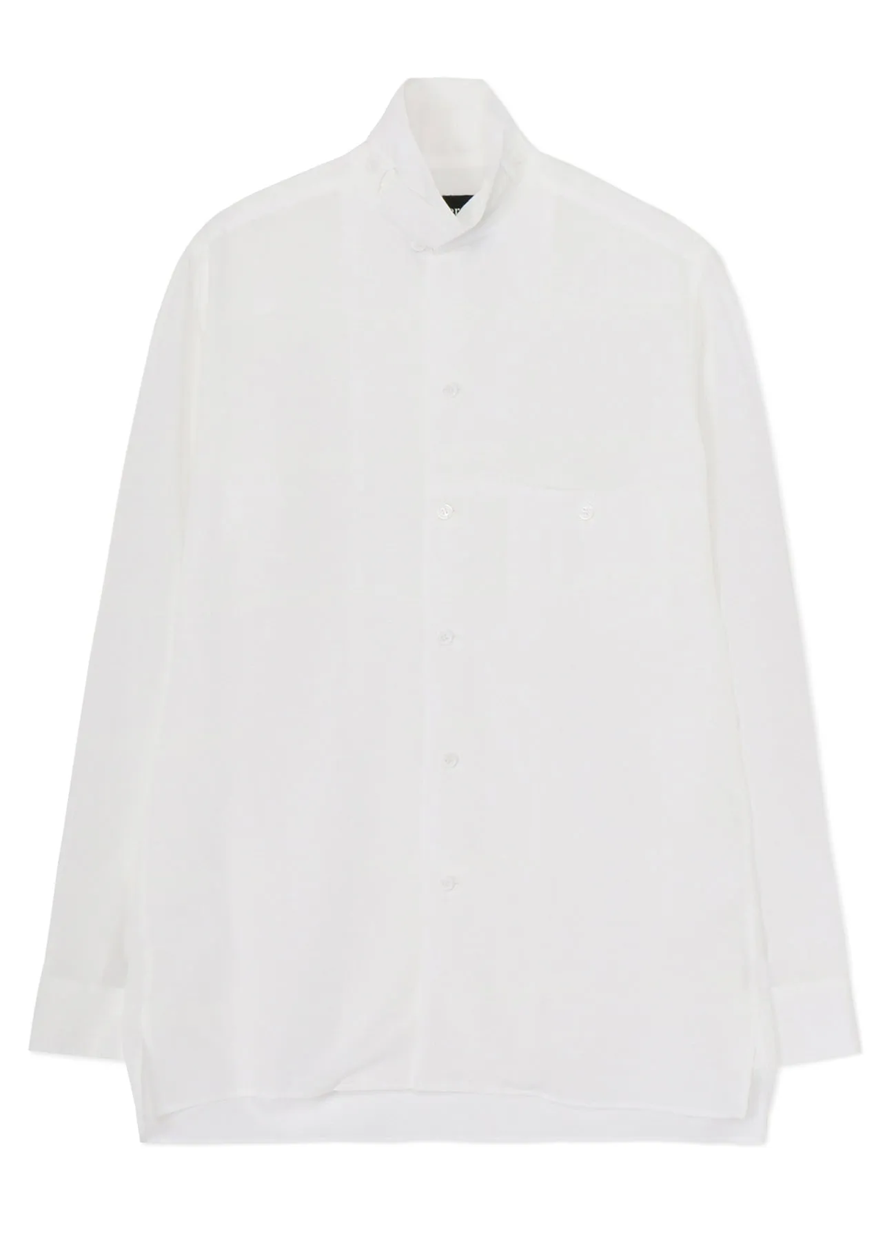 CELLULOSE LAWN TAB COLLAR SHIRT sold by Yohji Yamamoto product image thumbnail 2