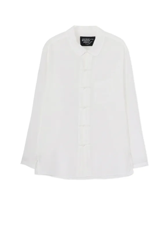 CELLULOSE LAWN CHINESE STYLE SHIRT sold by Yohji Yamamoto
