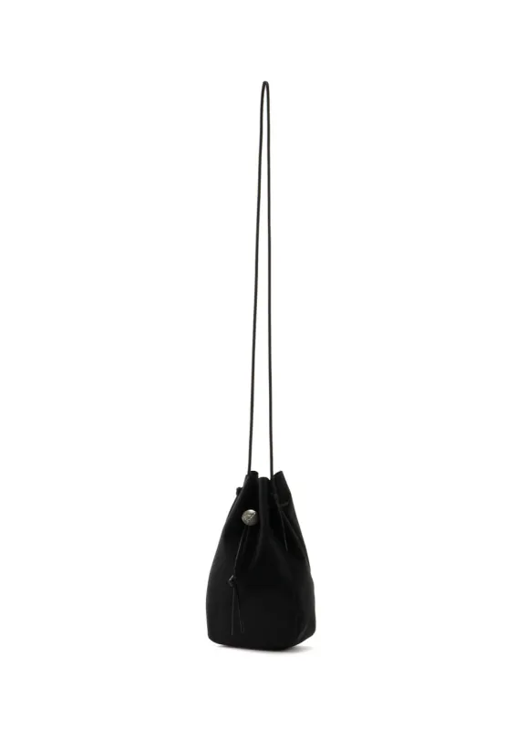 CONCHO DRAWSTRING SHOULDER BAG sold by Yohji Yamamoto
