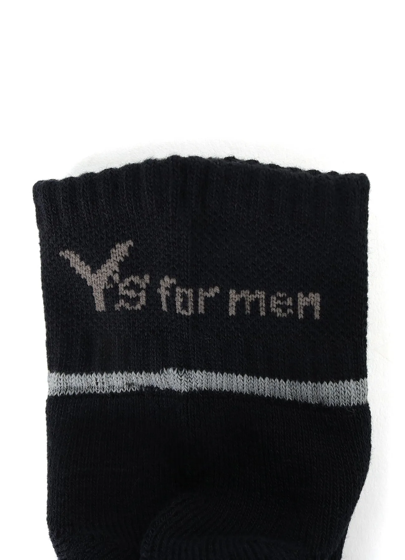 COTTON ACRYLIC PLAIN STITCH ANKLE PILE SOCKS sold by Yohji Yamamoto product image thumbnail 5