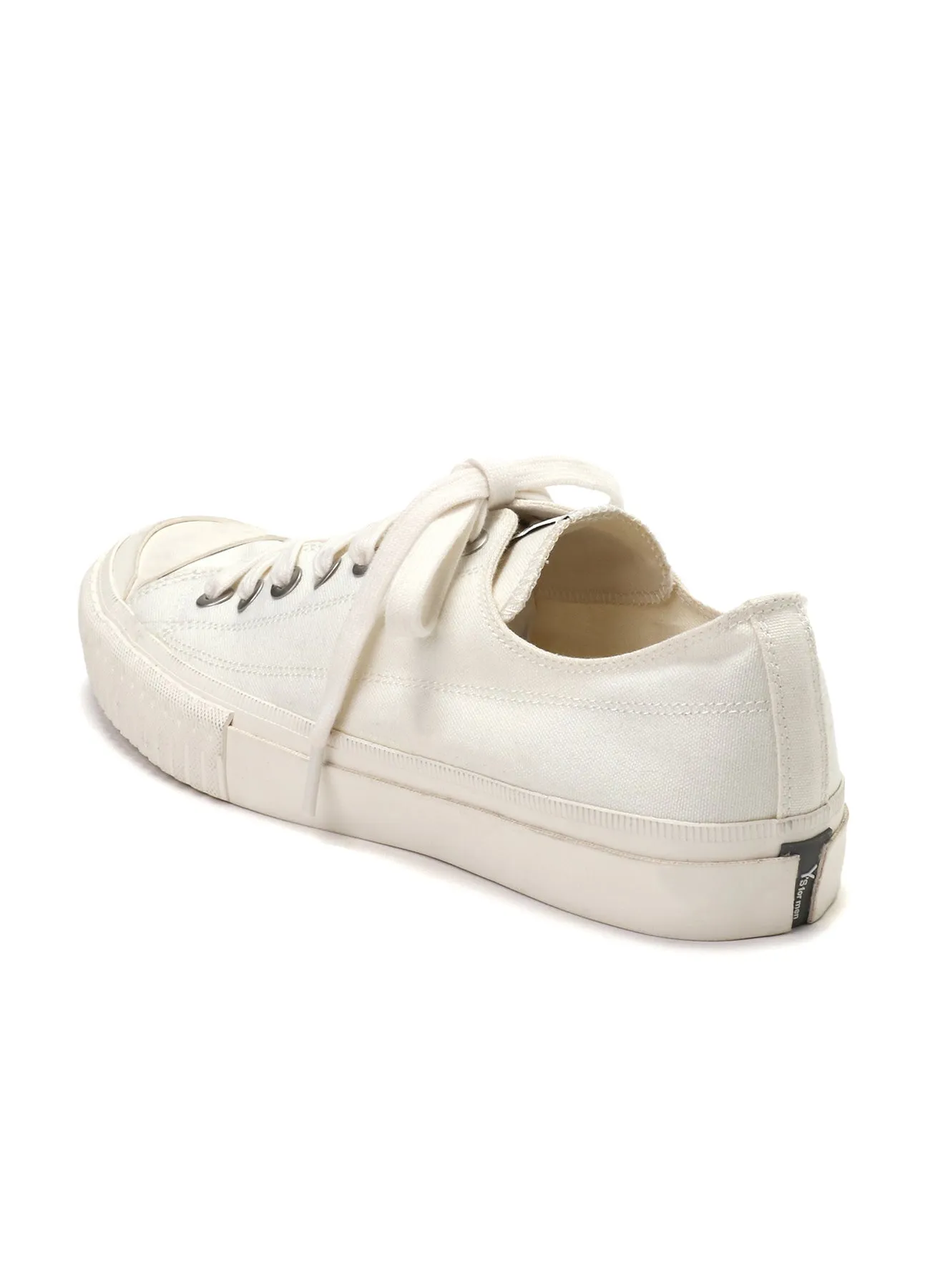 COTTON CANVAS LOW-TOP SNEAKERS sold by Yohji Yamamoto product image thumbnail 4