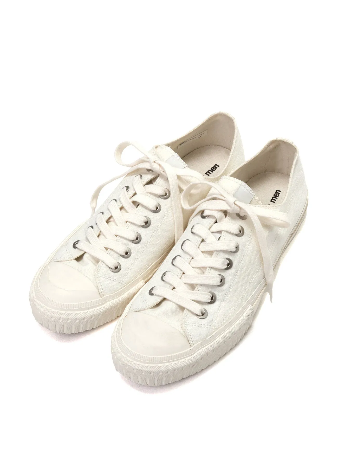 COTTON CANVAS LOW-TOP SNEAKERS sold by Yohji Yamamoto product image thumbnail 2