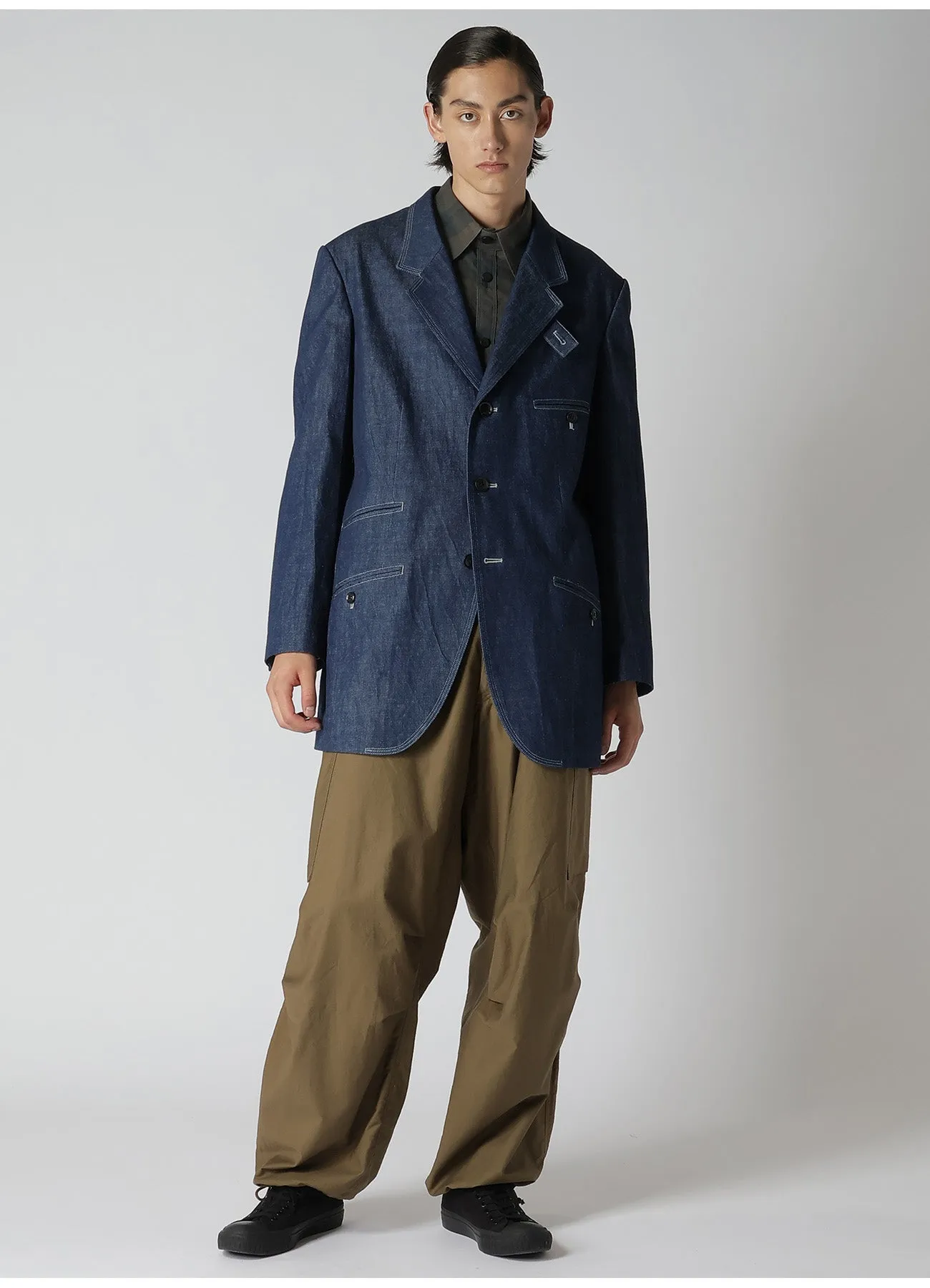 CLASSIC TWILL CARGO PANTS sold by Yohji Yamamoto product image thumbnail 3