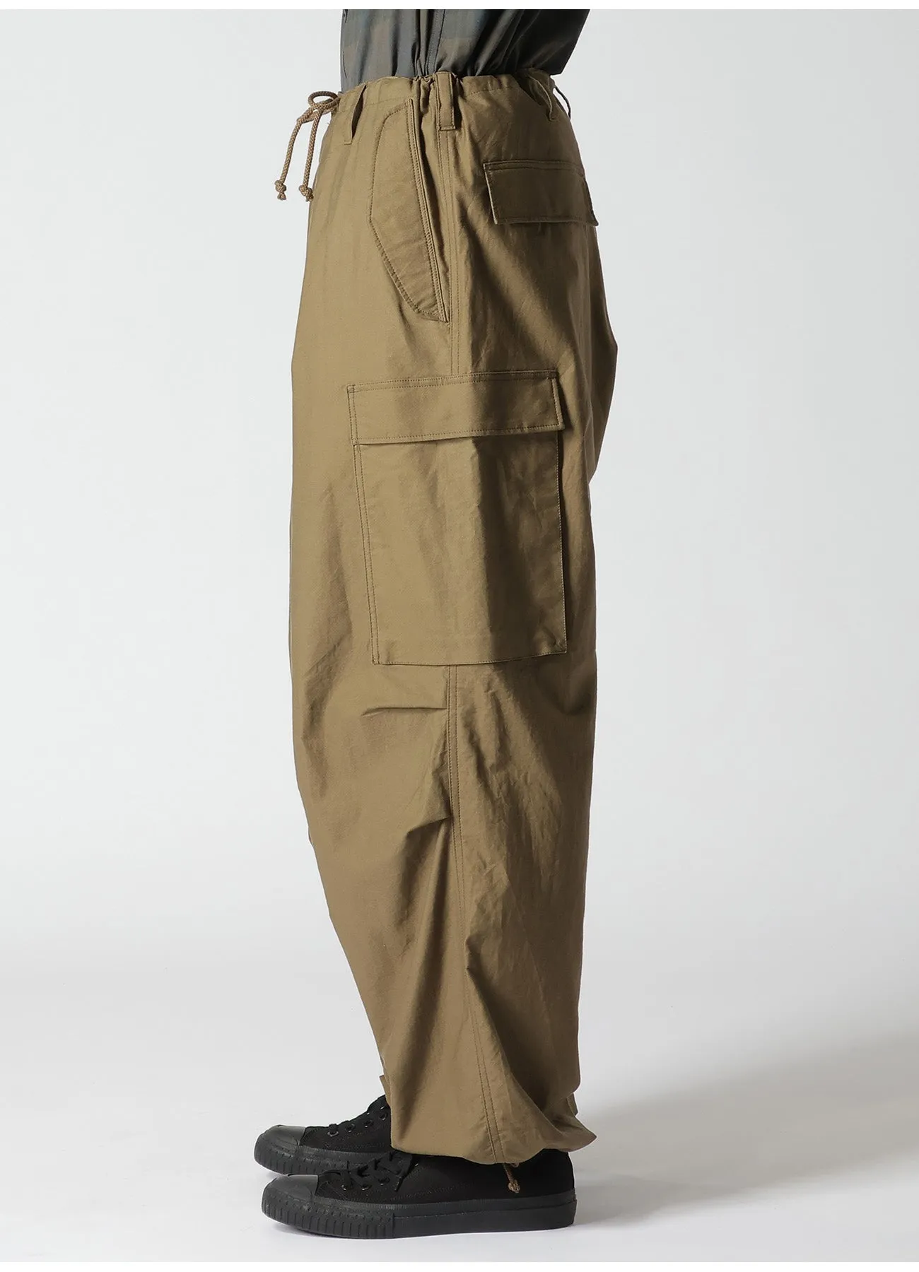 CLASSIC TWILL CARGO PANTS sold by Yohji Yamamoto product image thumbnail 4