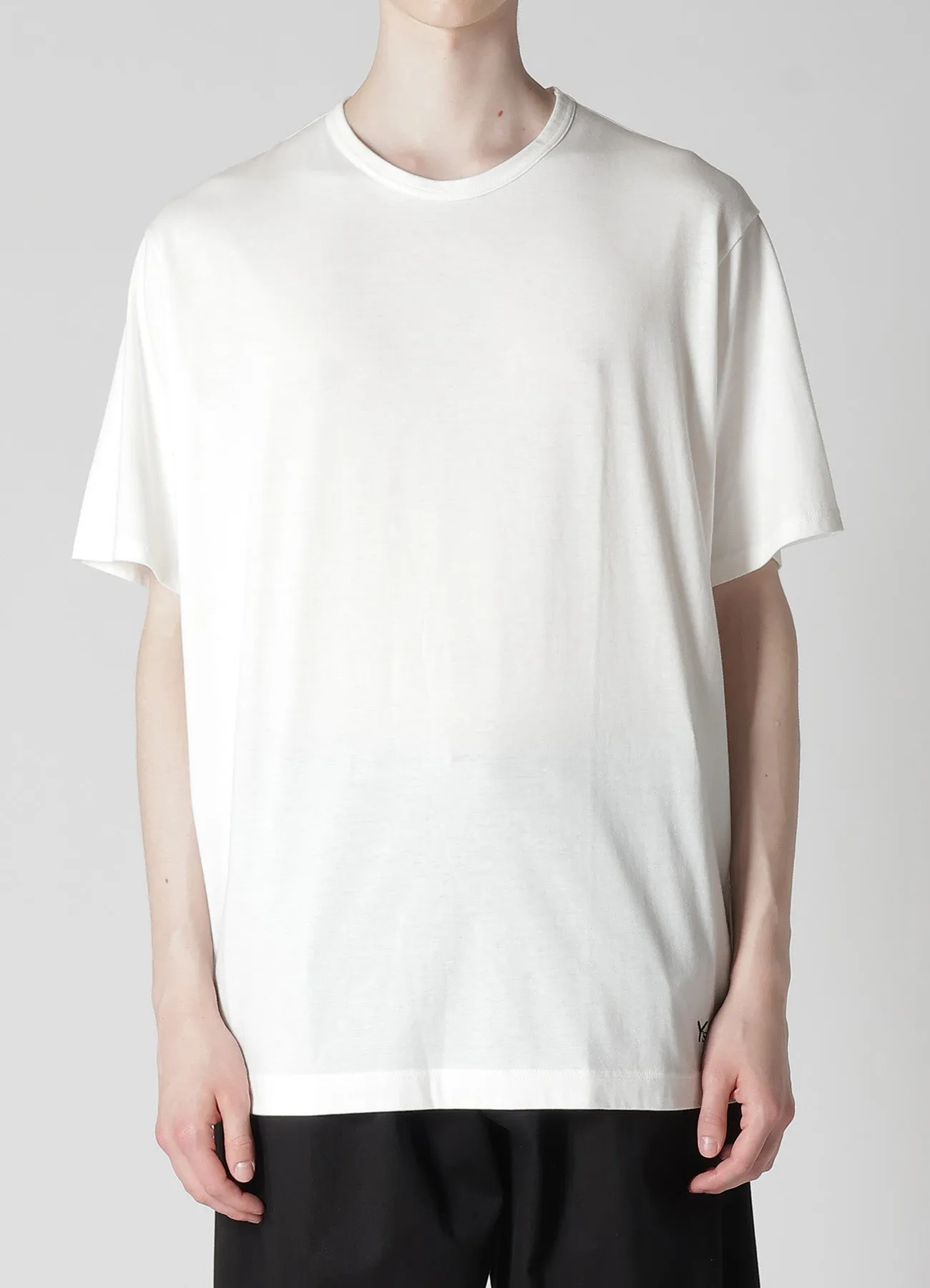 Y's for men LOGO PRINT SHORT SLEEVE T-SHIRTS sold by Yohji Yamamoto product image thumbnail 4