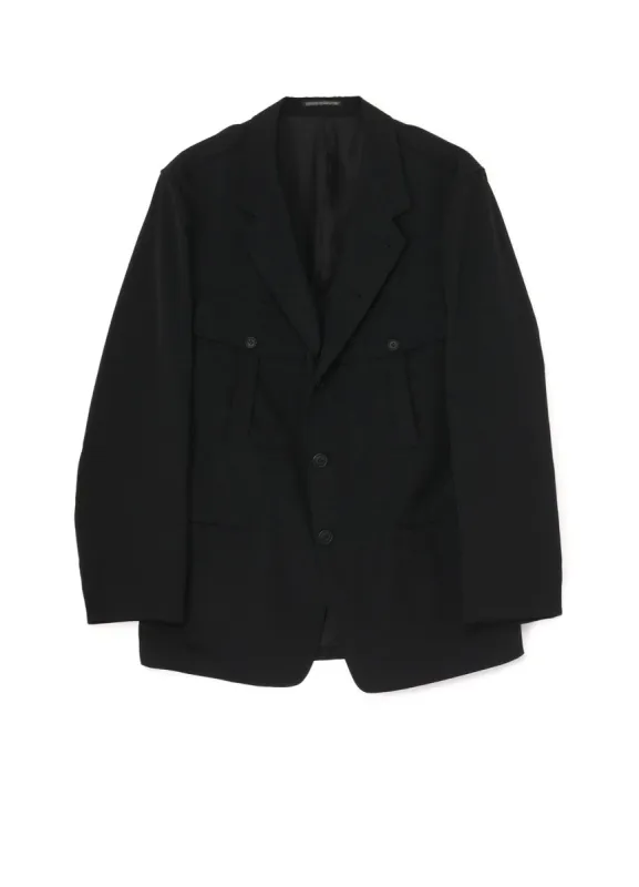 GABARDINE ACTION PLEATS JACKET made by Yohji Yamamoto