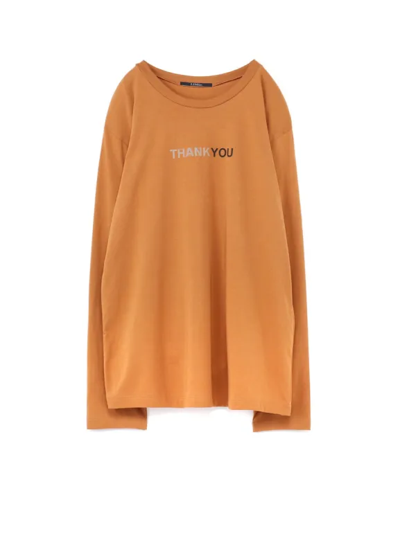 Fu*k You Print Oversized Long T-Shirt sold by Yohji Yamamoto