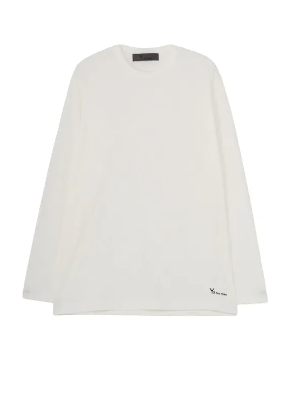 Y's for men LOGO PRINT LONG SLEEVE T-SHIRTS sold by Yohji Yamamoto