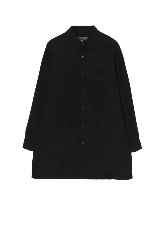 40 BROAD DOUBLE COLLAR BIG SHIRT sold by Yohji Yamamoto