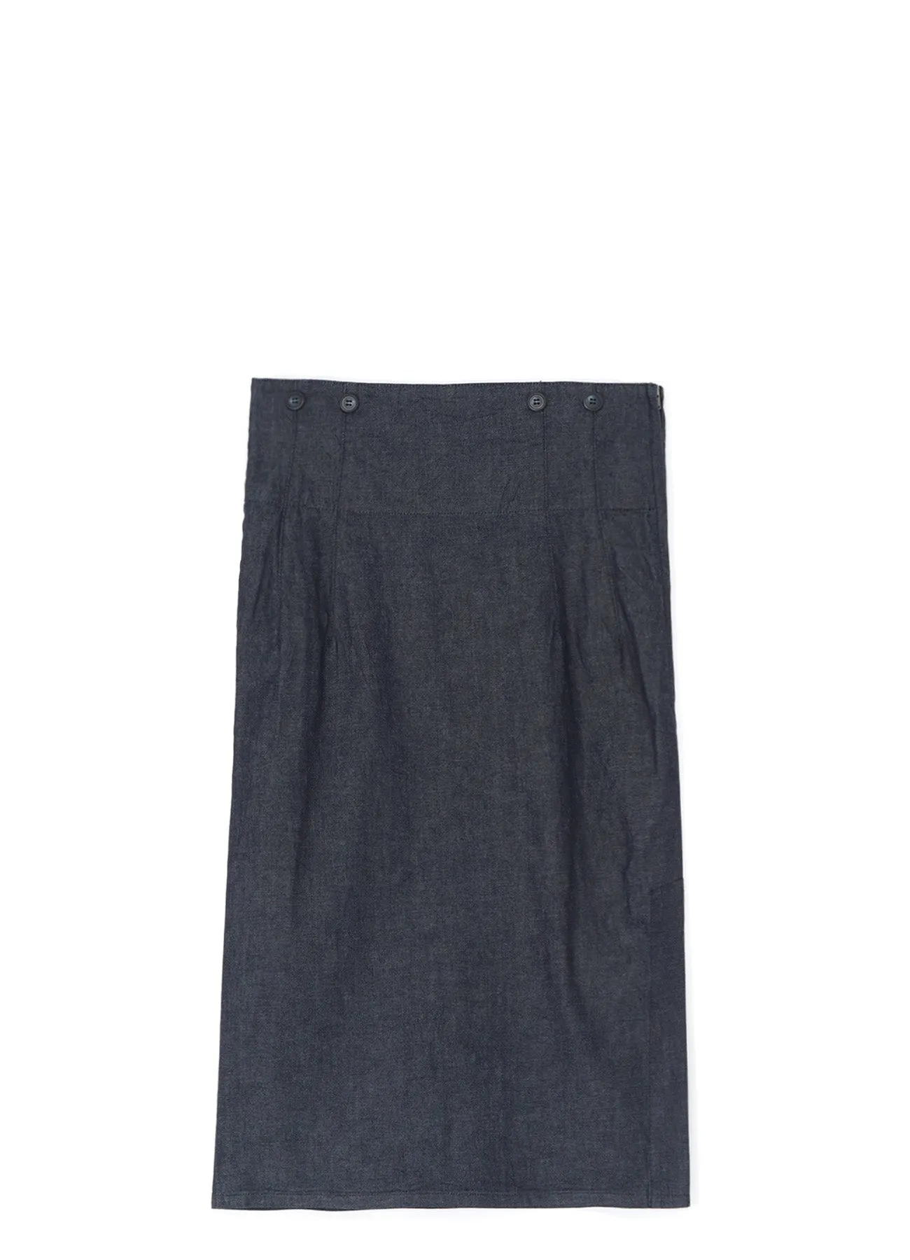 DENIM SUSPENDER TIGHT SKIRT sold by Yohji Yamamoto product image thumbnail 3