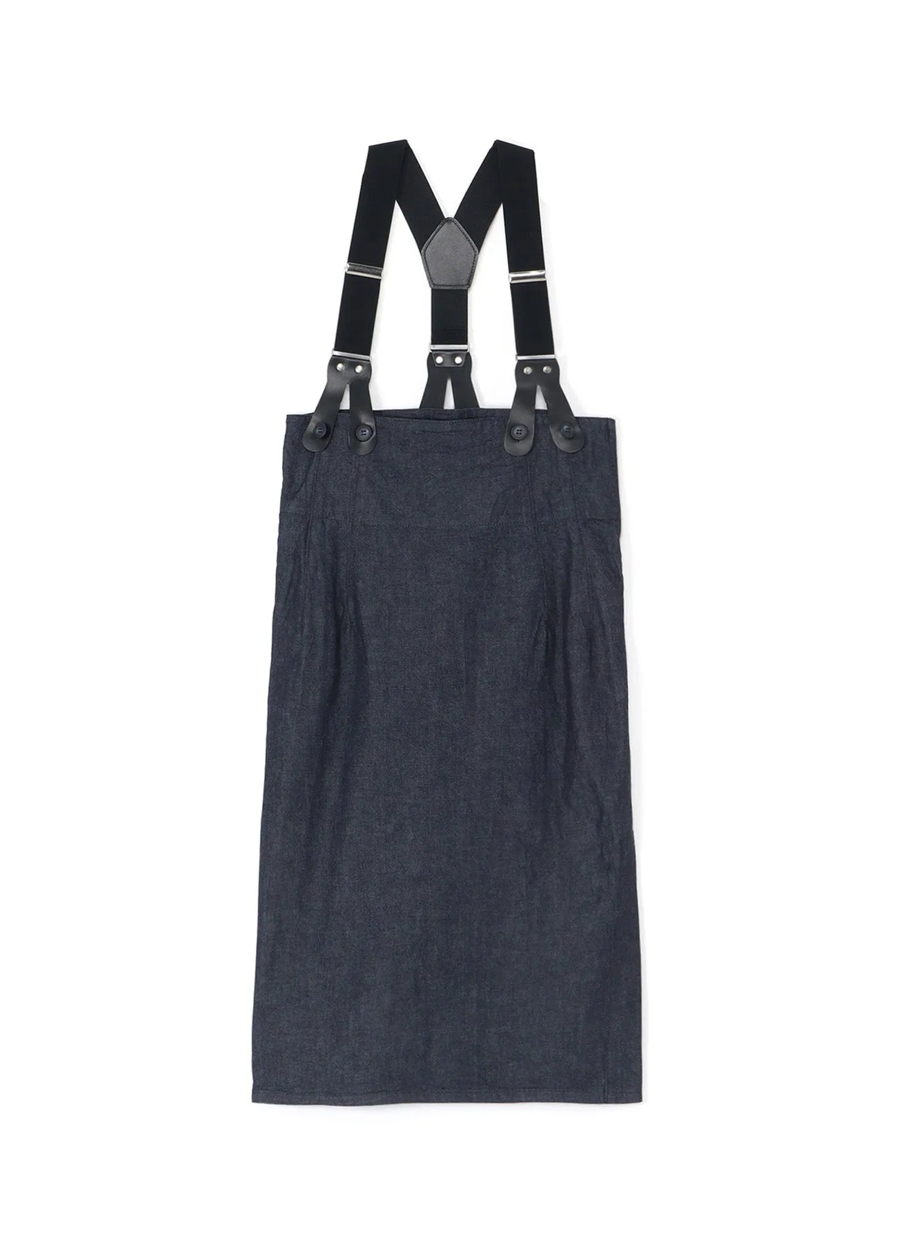 DENIM SUSPENDER TIGHT SKIRT sold by Yohji Yamamoto