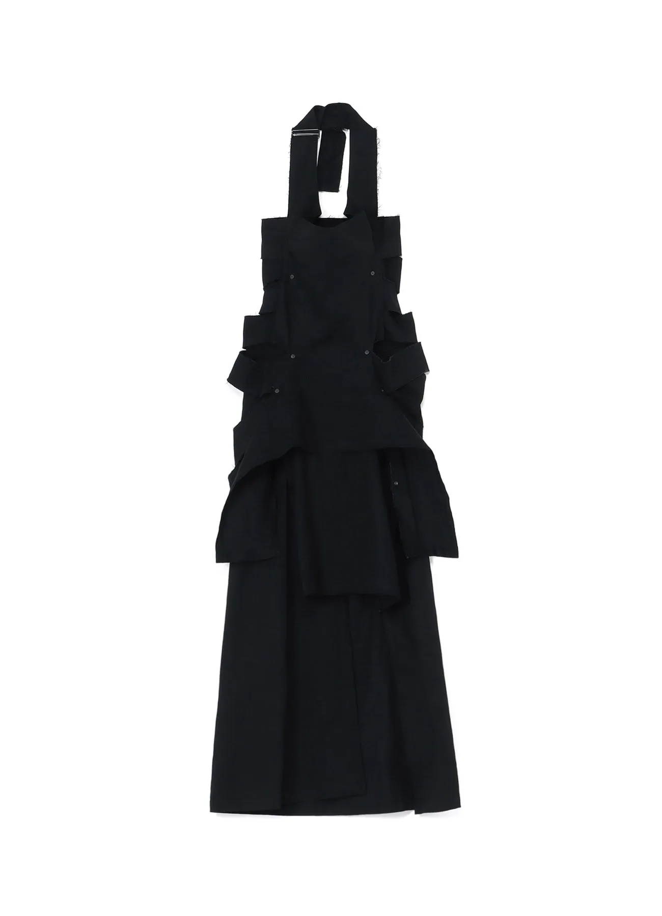 LIGHT DENIM HALTERNECK DRESS sold by Yohji Yamamoto