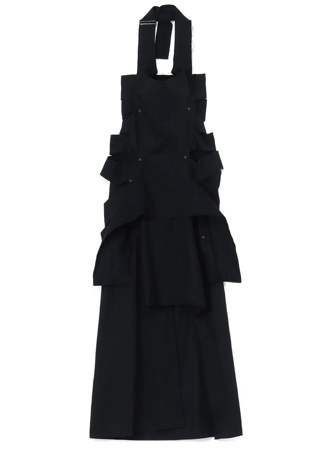 LIGHT DENIM HALTERNECK DRESS sold by Yohji Yamamoto product image thumbnail 2