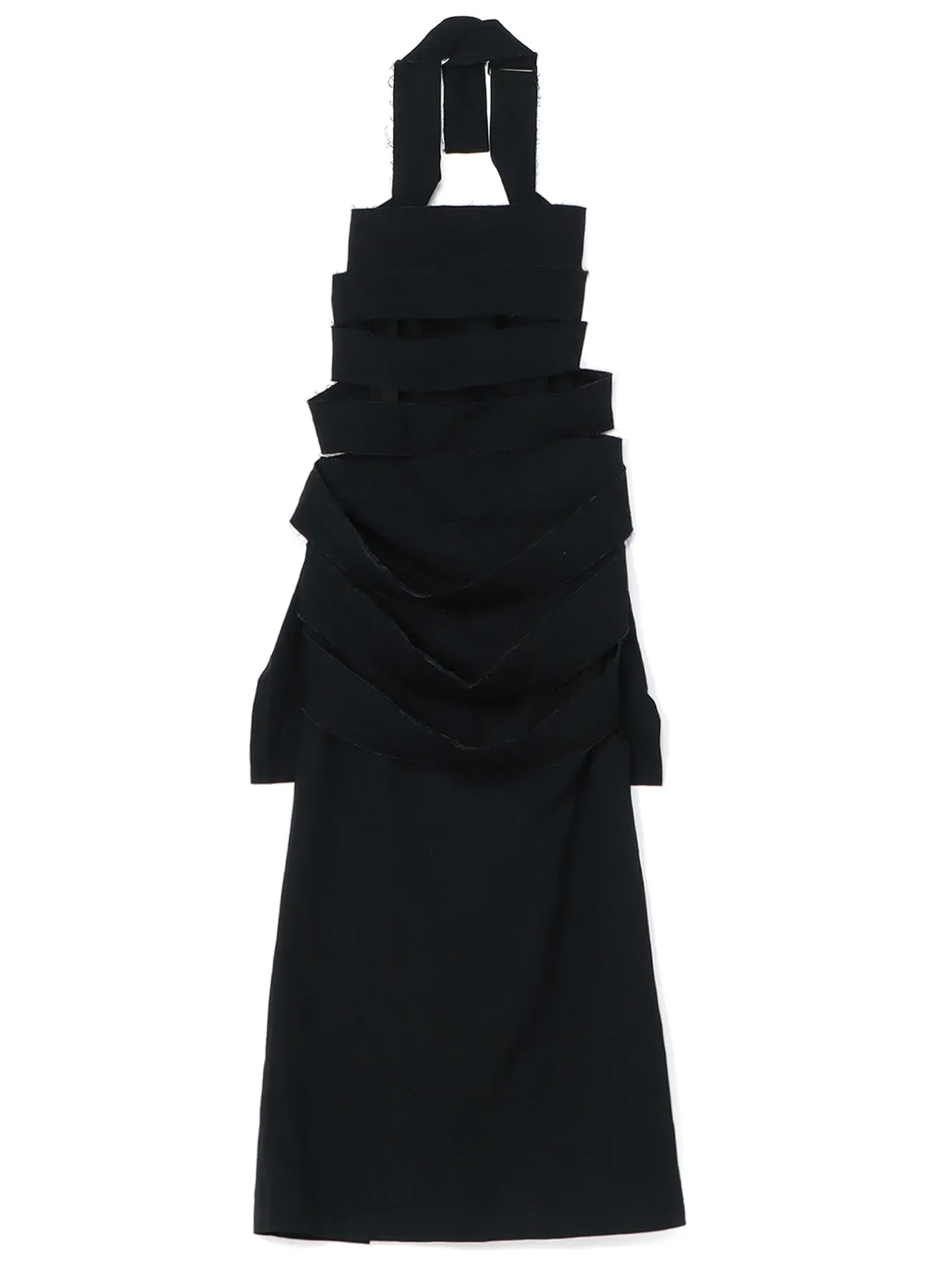 LIGHT DENIM HALTERNECK DRESS sold by Yohji Yamamoto product image thumbnail 3