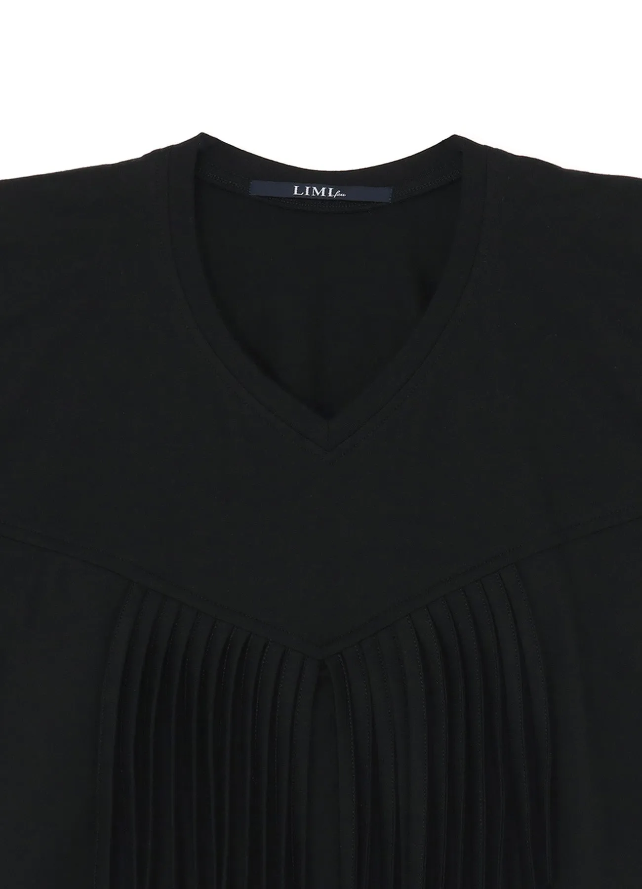 40/2 COTTON PLAIN STITCH VEST WITH FRINGE sold by Yohji Yamamoto product image thumbnail 4