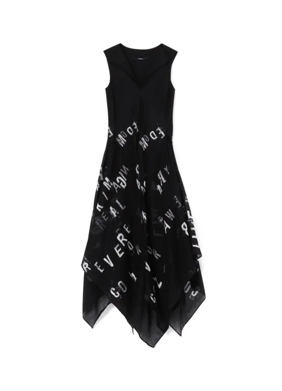 DILEMMA PT SQUARE PANNELS DRESS sold by Yohji Yamamoto